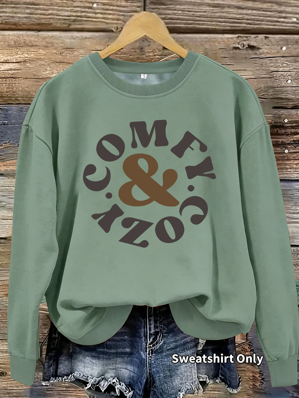 Sweat-shirt épais ample imprimé – photo 3 – Frippin'Dealz