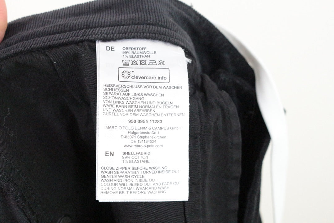 Pantalon Marc O'polo velours côtelé noir slim 40 - Neuf avec étiquette 10