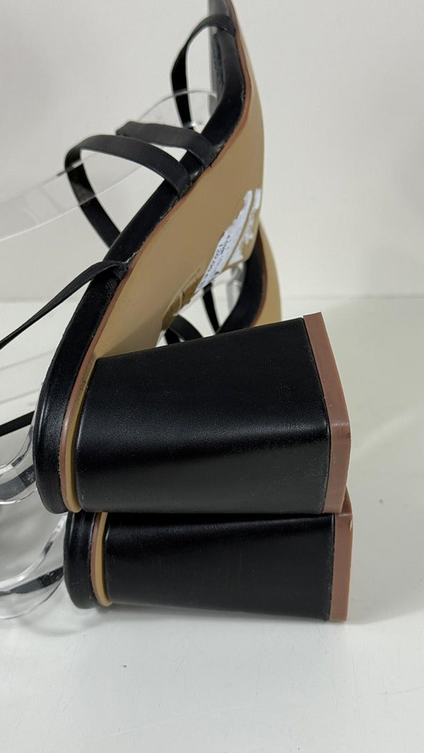 Sandales à talons Minelli Graviata cuir noir 37 7