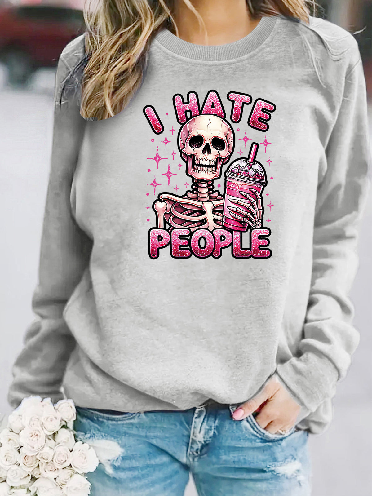 Sweat ample sans capuche femme – photo 17 – Frippin'Dealz