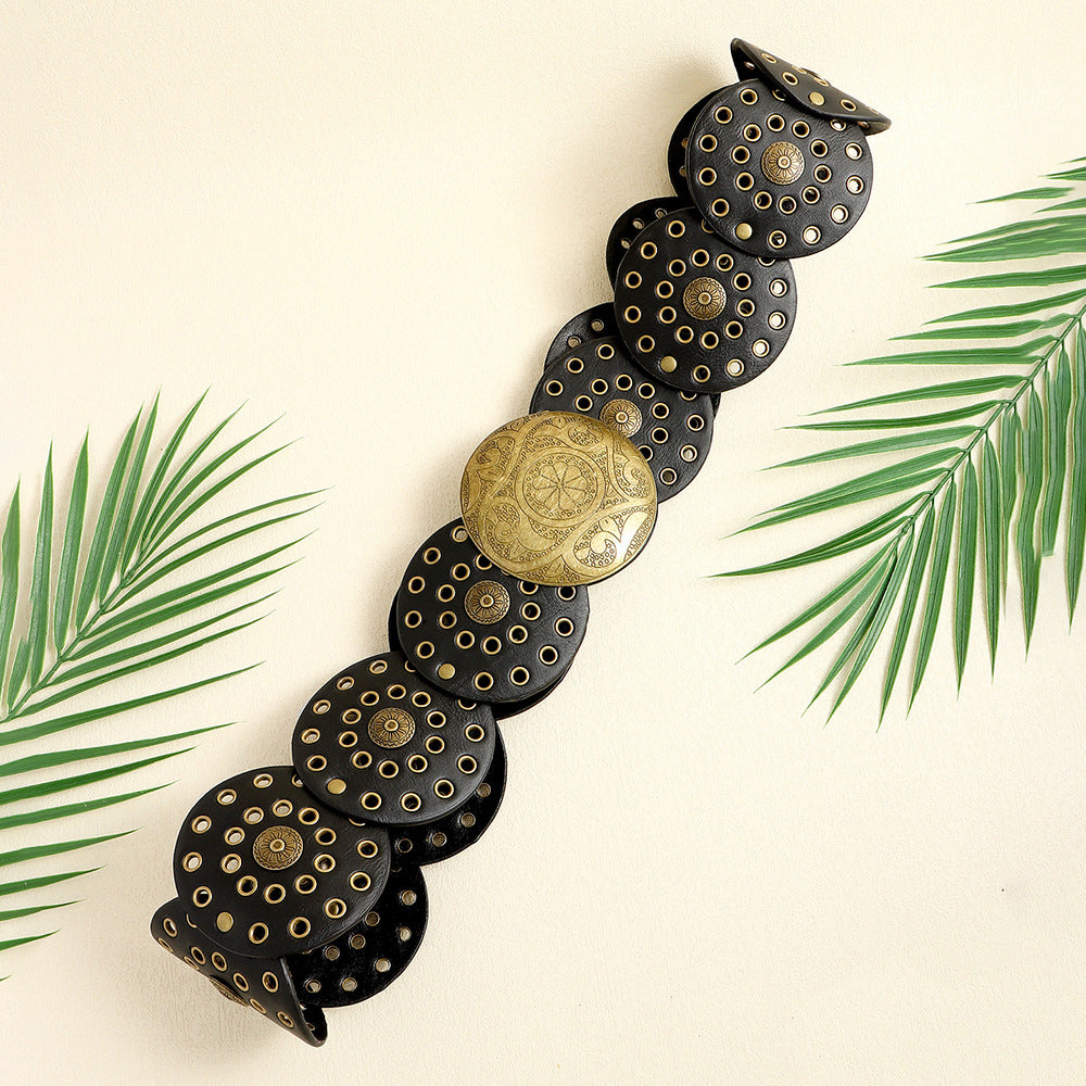 Ceinture large western en similicuir – photo 6 – Frippin'Dealz