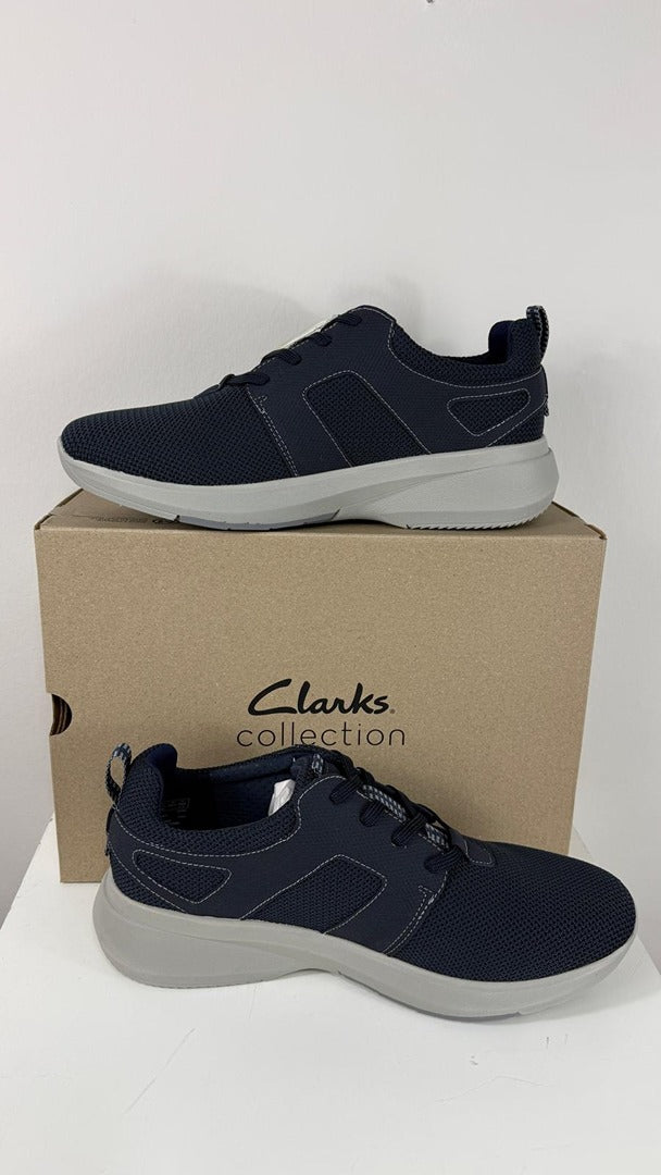Baskets Clarks Lehman Tie bleu marine 44.5 5