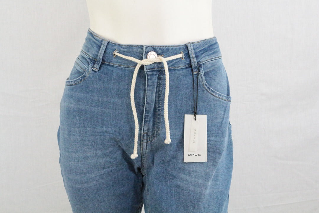 Jean Opus Louis Cargo bleu clair coton stretch taille 38 - Neuf 3