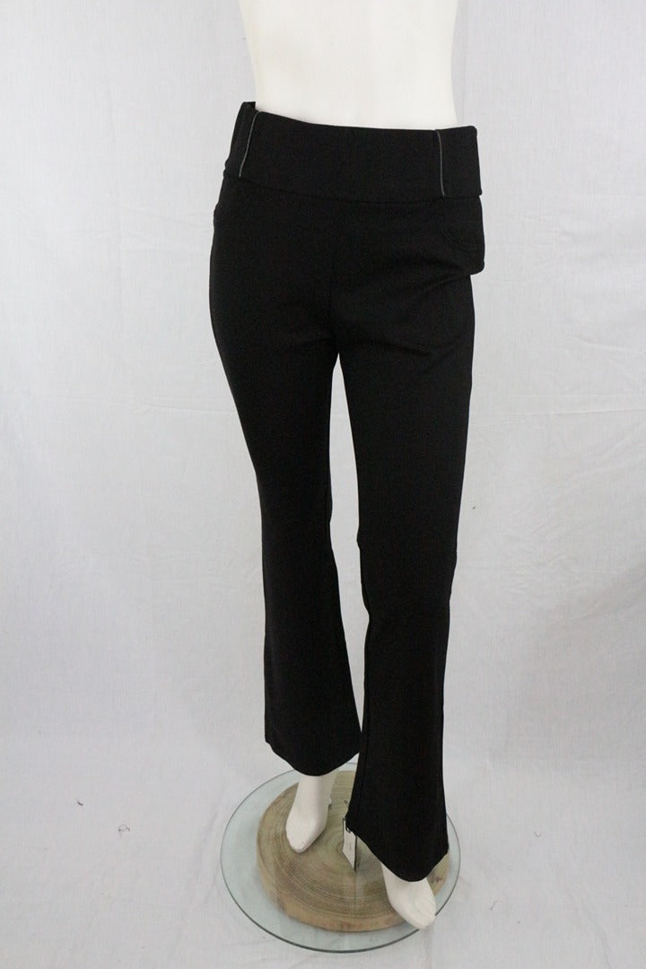 Ysabel Mora Pantalon Droit Noir Taille Xl Old Money 1