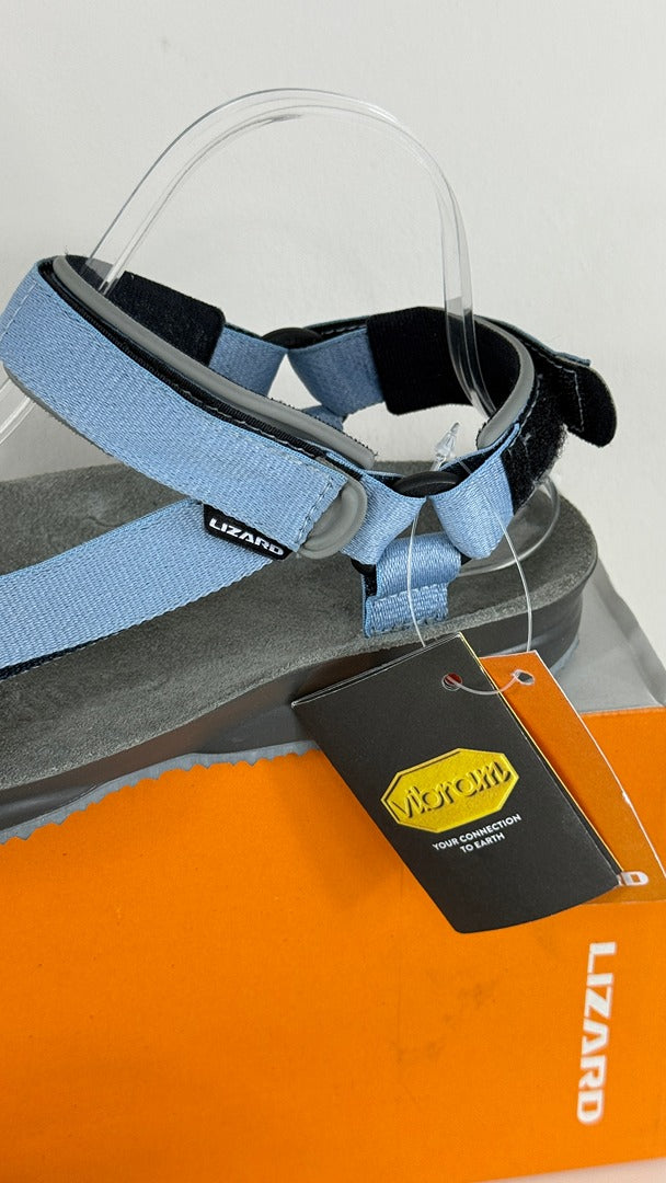 Sandales Lizard Liz Super Hike cuir bleu clair 41 neuves 10