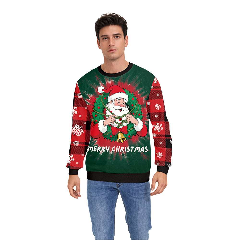 Sweat de Noël imprimé Père Noël – photo 1 – Frippin'Dealz