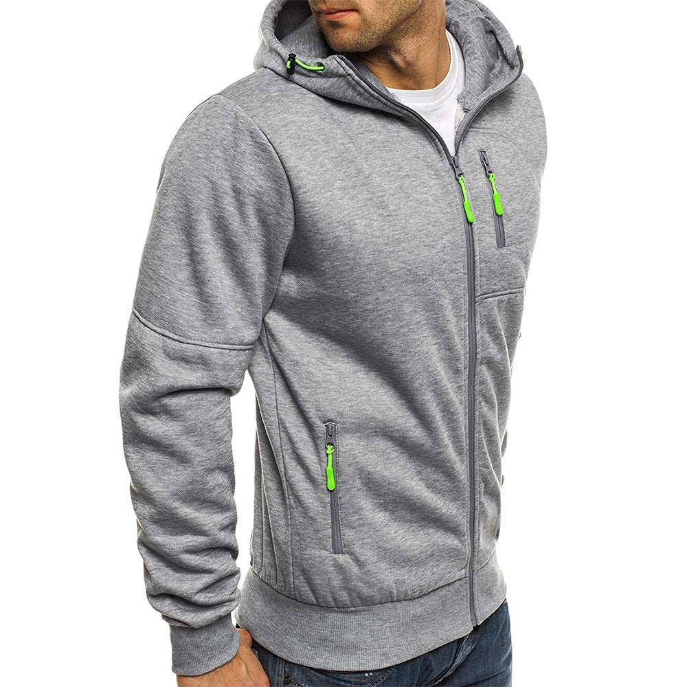 Gilet à capuche jacquard homme sport loisirs – photo 30 – Frippin'Dealz