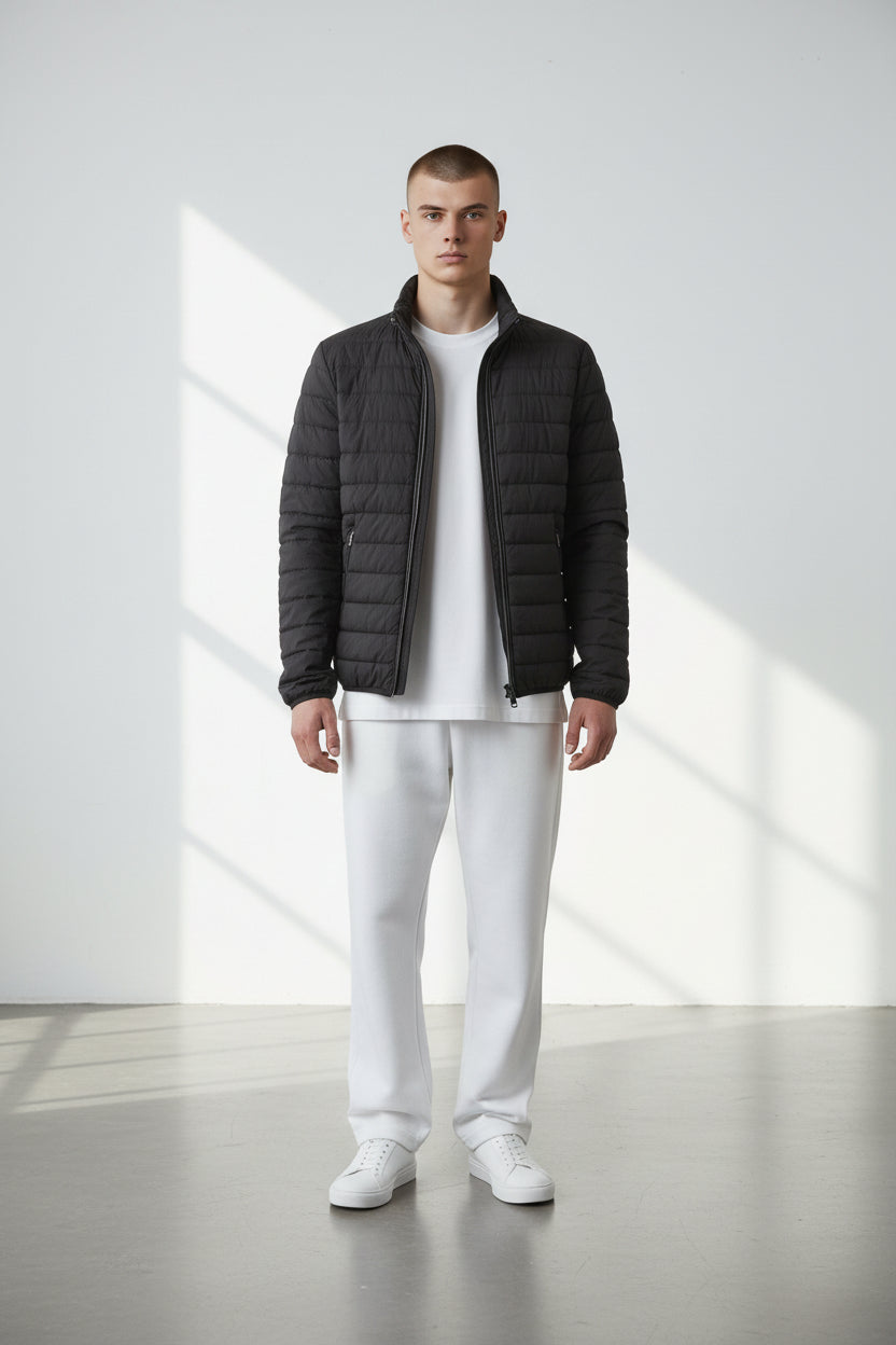 Marc O Polo – Piumino – Poliammide, poliestere – Nero