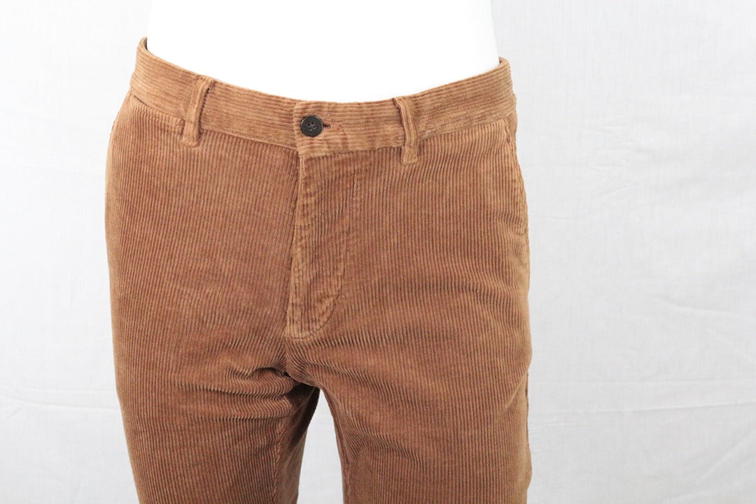 Chino Tommy Hilfiger velours côtelé marron 31 32 - Neuf avec étiquette 4