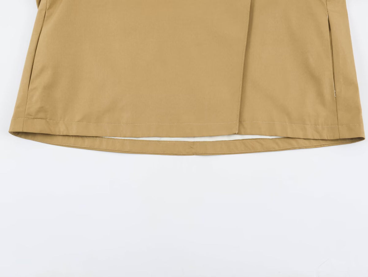 Trench coupe-vent col montant femme – photo 10 – Frippin'Dealz