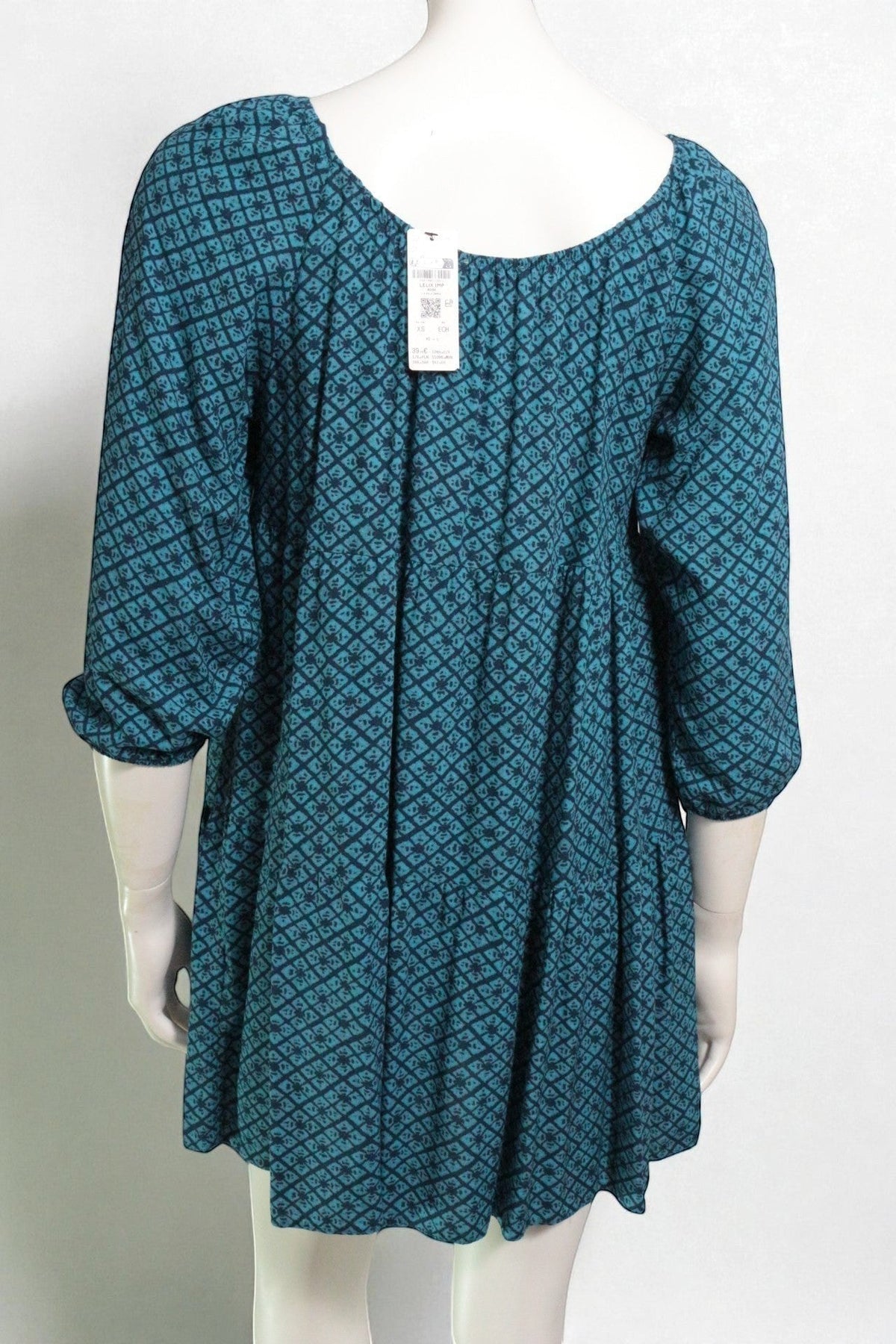 Etam Robe courte Viscose Bleu canard, Bleu marine XS Neuf | Frippin'Dealz – photo 3