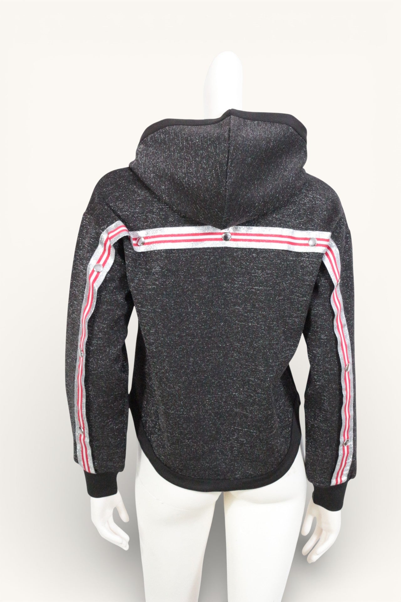 Guess – Sweatshirt – Polyester, Elasthan – Schwarz, Silber 11