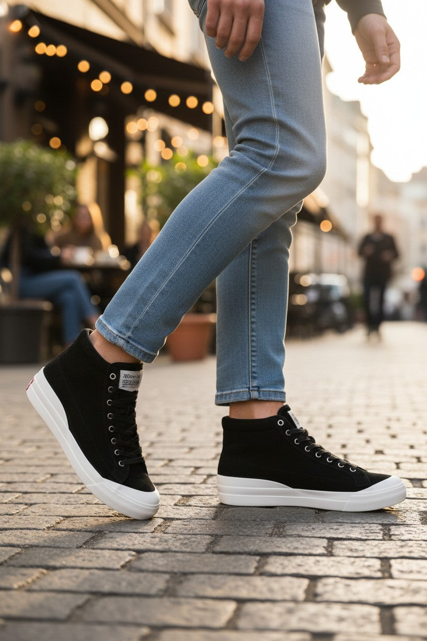 Levi’s Sneakers montantes Daim Noir   Neuf