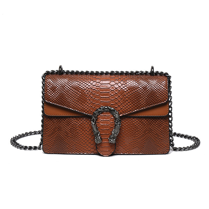 Petit sac carré effet croco – photo 8 – Frippin'Dealz