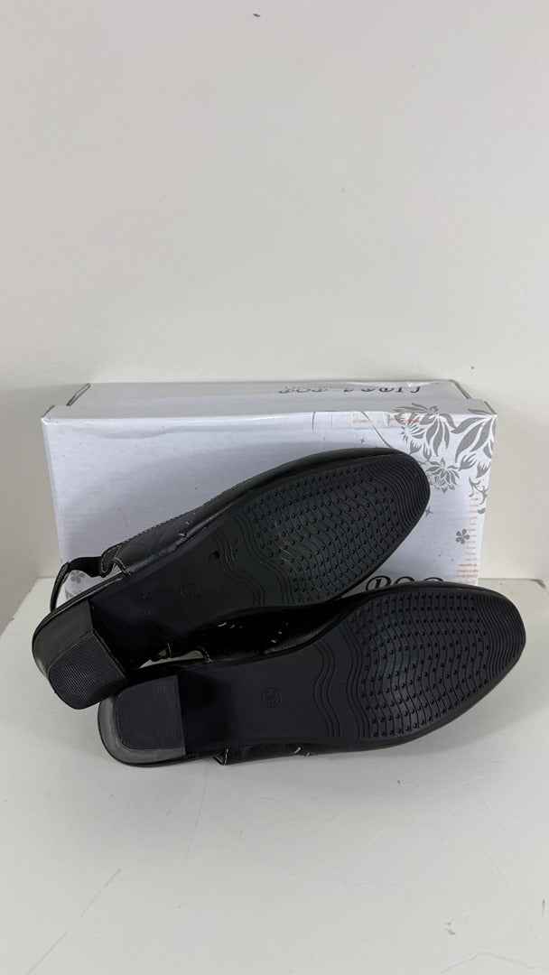 Sandales à talons Libra Pop Confort semelle cuir noir 38 7