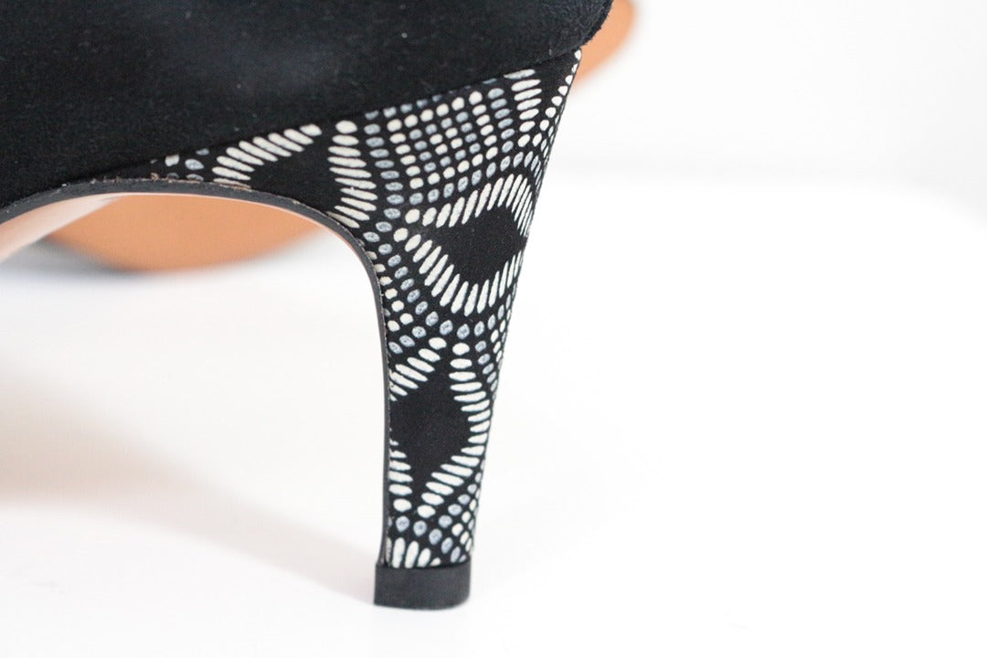 Escarpins Malefic noir daim clous taille 36 4