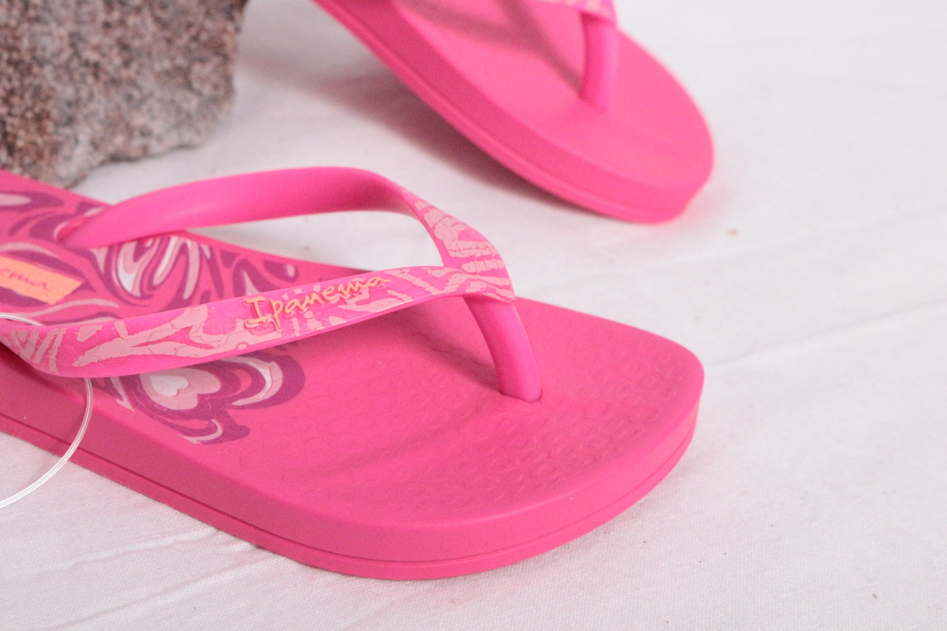Ipanema Tongs Cuir synthétique Rose   Neuf