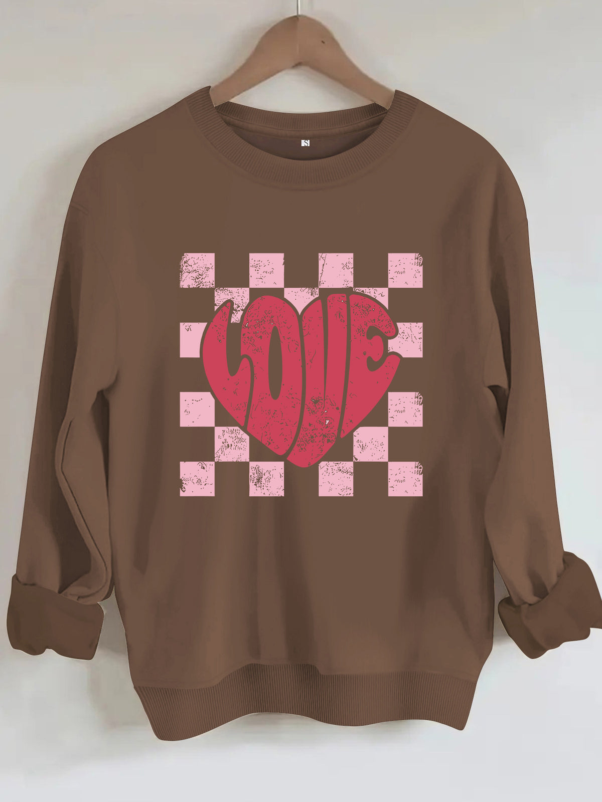 Sweat-shirt col rond imprimé graphique – photo 4 – Frippin'Dealz
