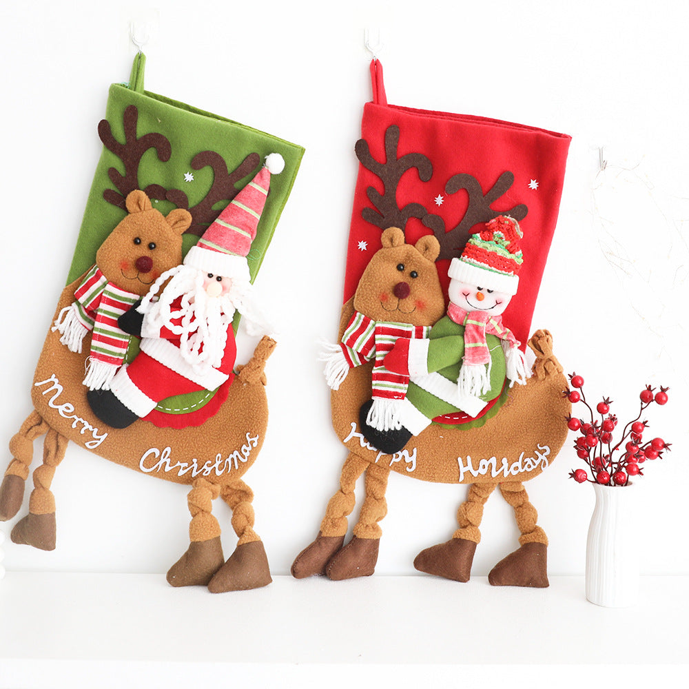 Grande chaussette de Noël 3D – photo 3 – Frippin'Dealz