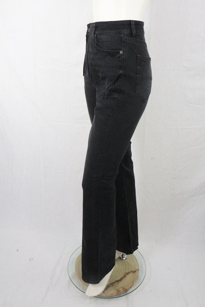 Jean évasé noir Cimarron taille haute 34 - Neuf avec étiquette vintage 90s 8