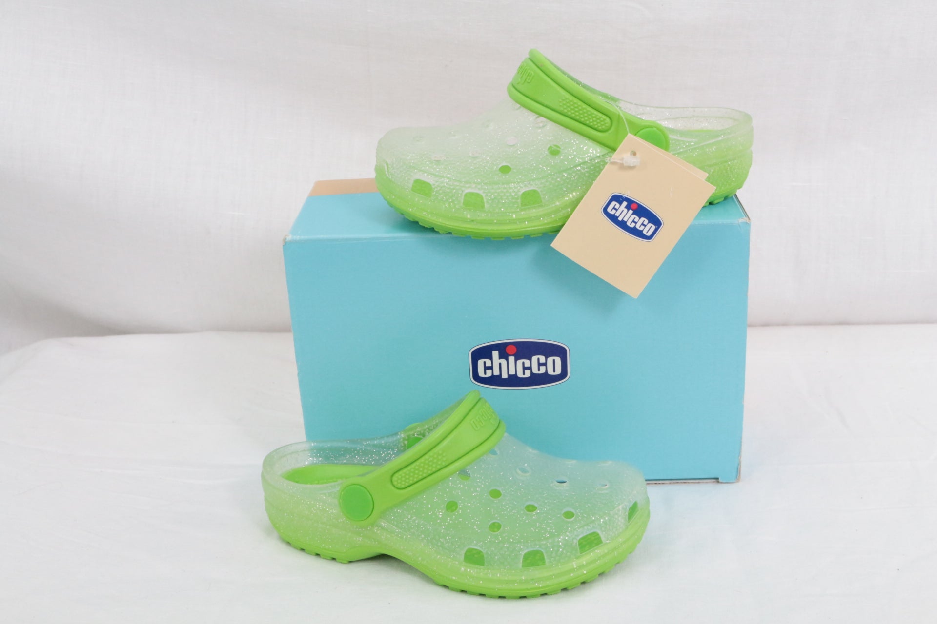 Chicco Mules Plastique Vert   Neuf