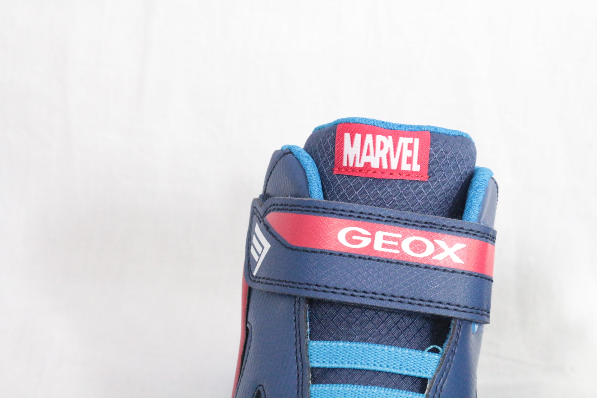 Geox Baskets montantes Cuir synthétique Bleu, Rouge   Neuf