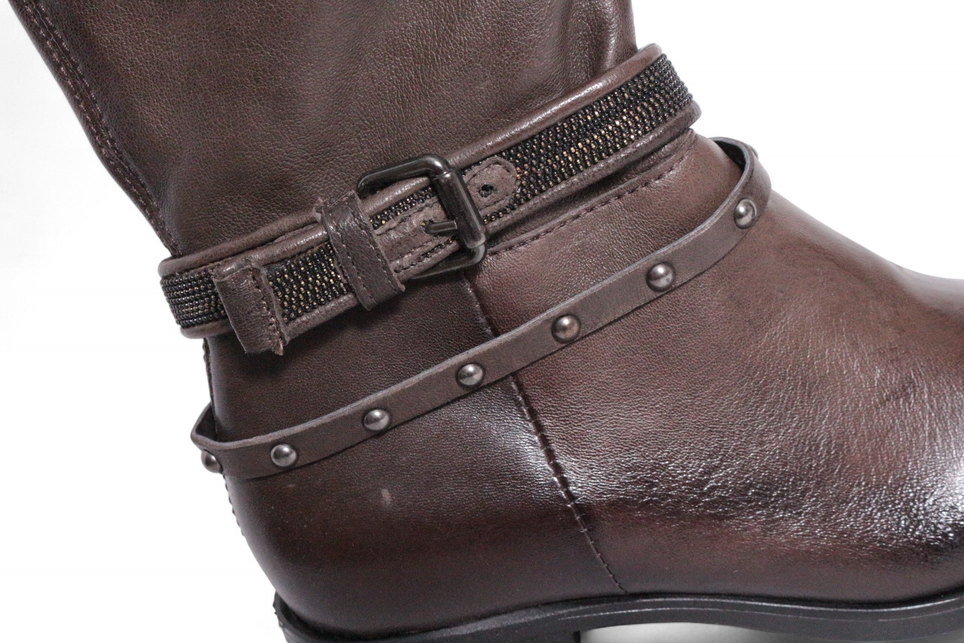 MJUS bottes Cuir Marron  40 Neuf 3
