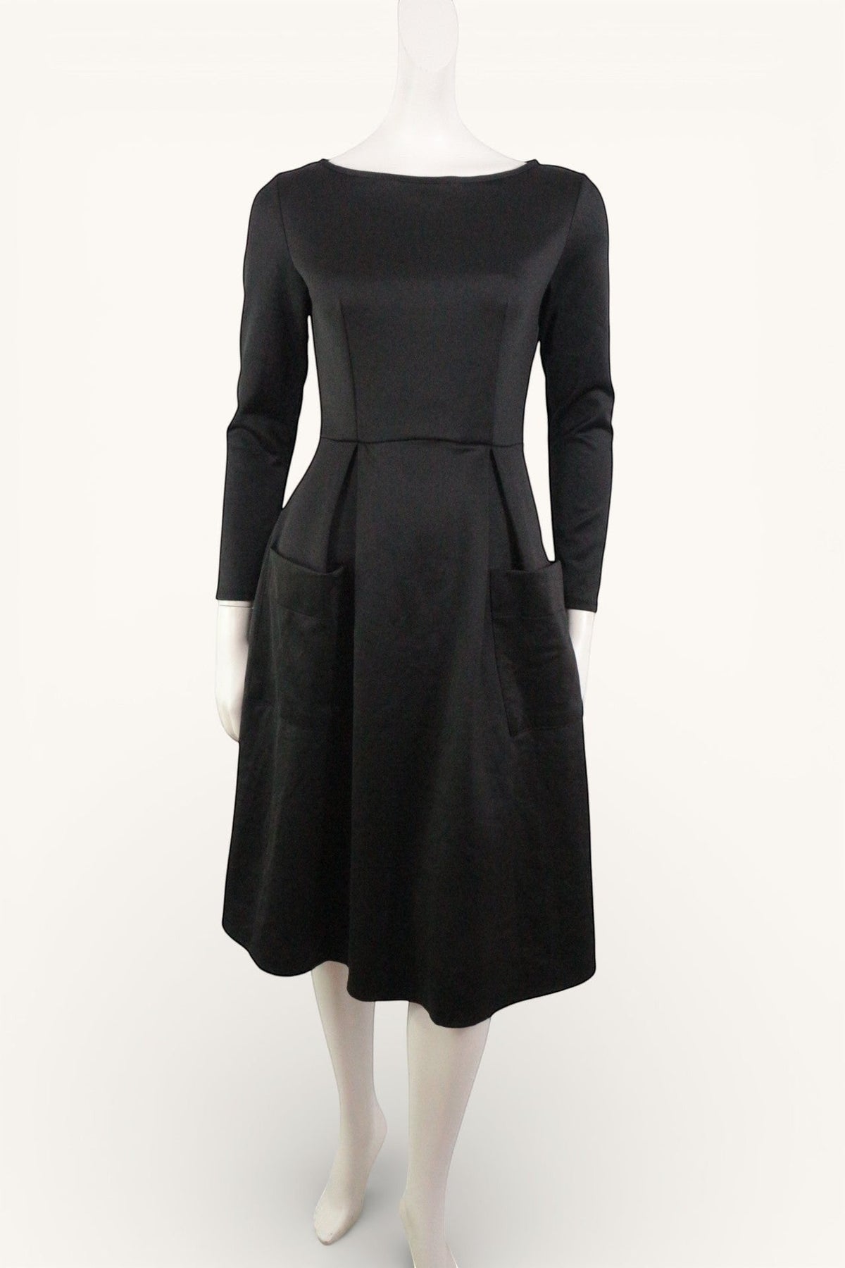 Boutique Indépendante Robe longue Polyester, Élasthanne Noir S Très bon état | Frippin'Dealz