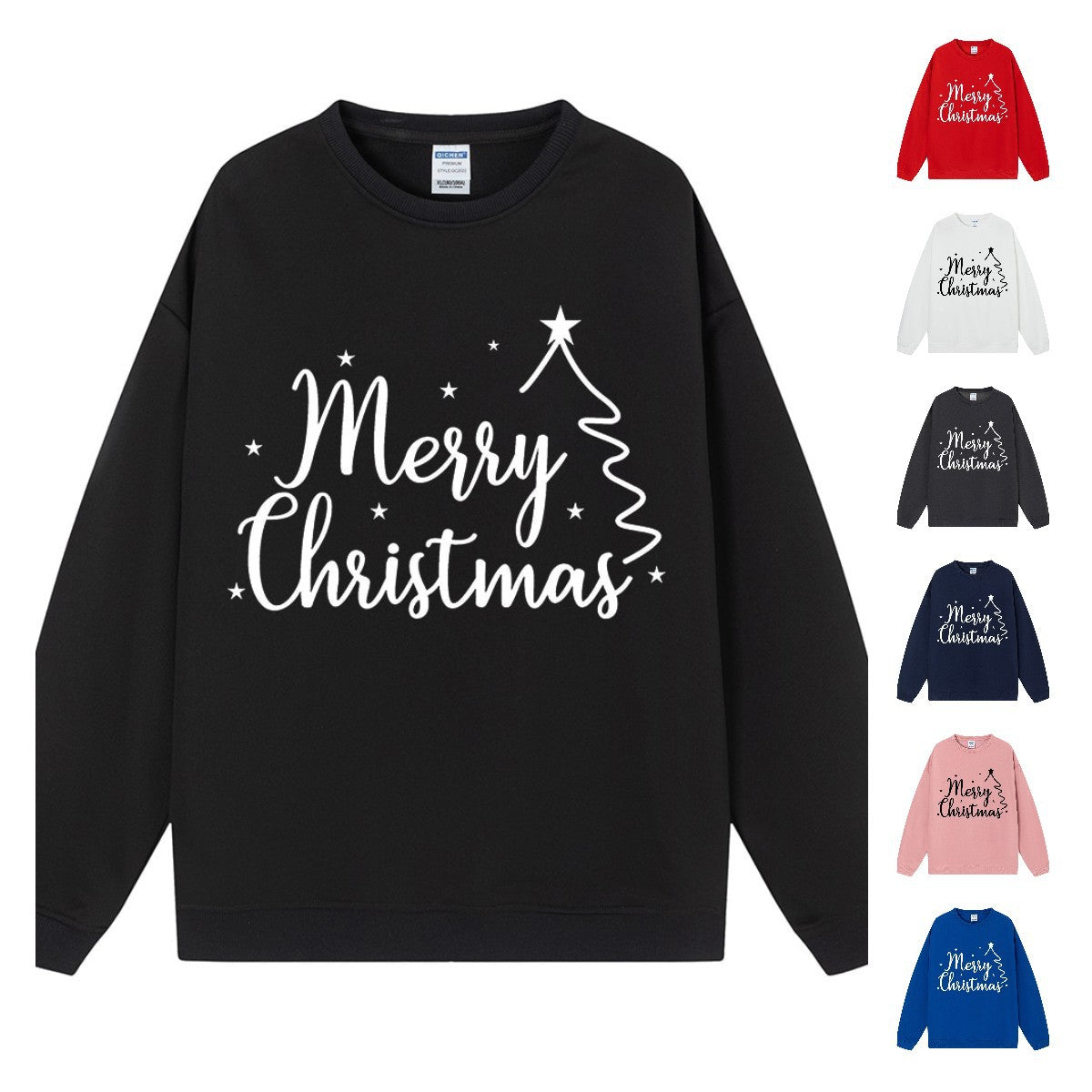 Sweat Merry Christmas calligraphié – photo 2 – Frippin'Dealz