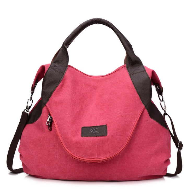 Sac à main bandoulière en toile rétro – photo 7 – Frippin'Dealz