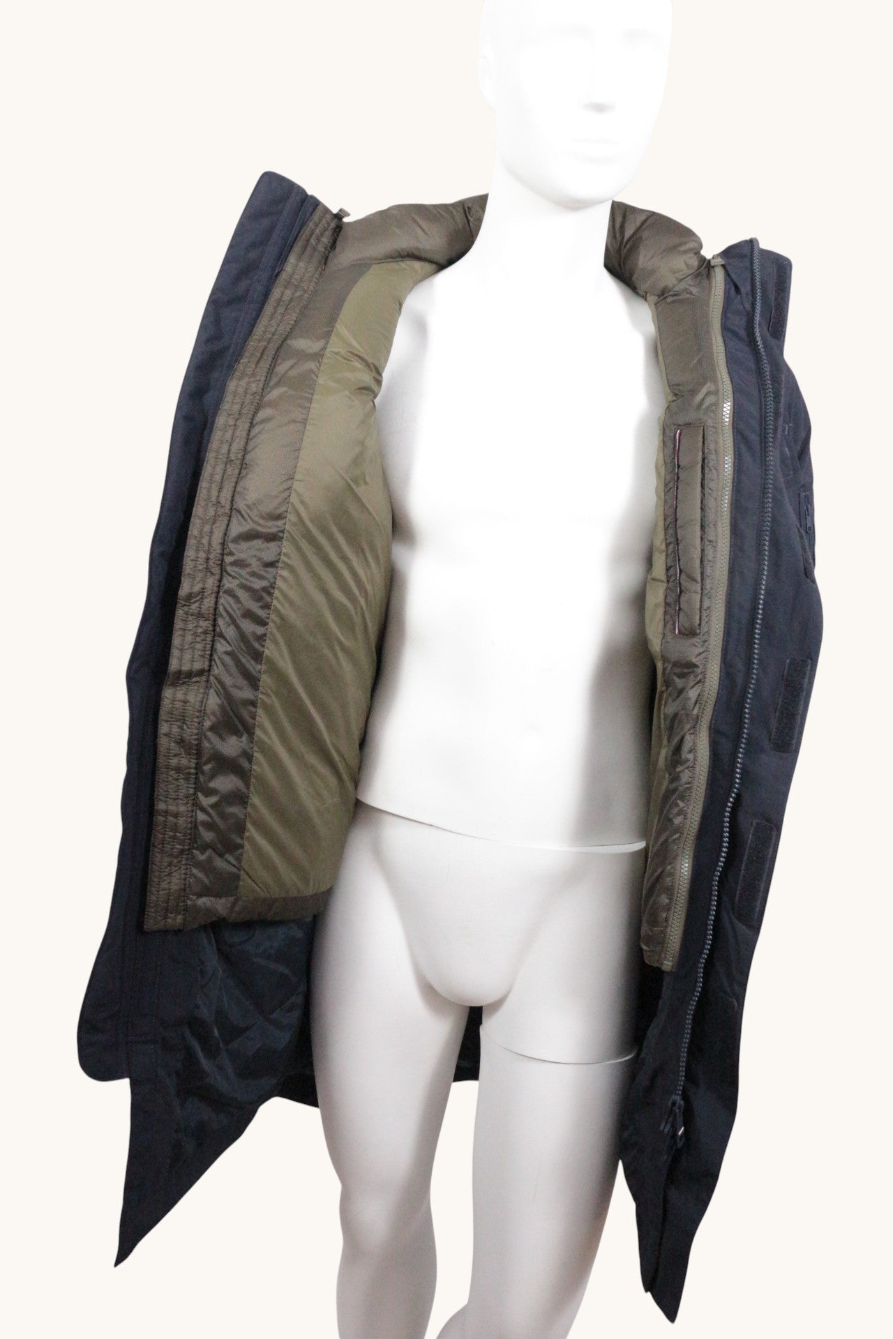 Tommy Hilfiger – Parka Parka rockie 3 in 1 – Polyamid, Polyethylen, Polyester – Marineblau, Khaki 15