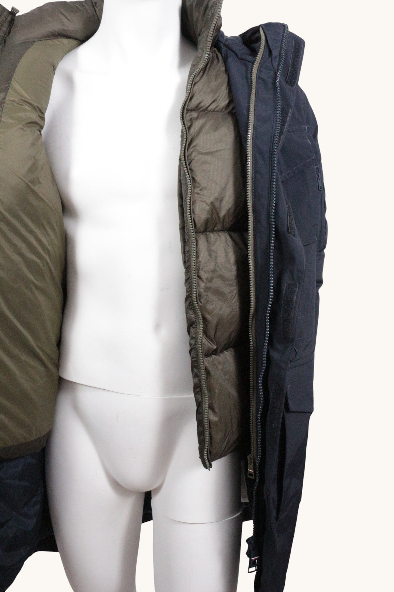 Tommy Hilfiger – Parka Parka rockie 3 in 1 – Polyamid, Polyethylen, Polyester – Marineblau, Khaki 5