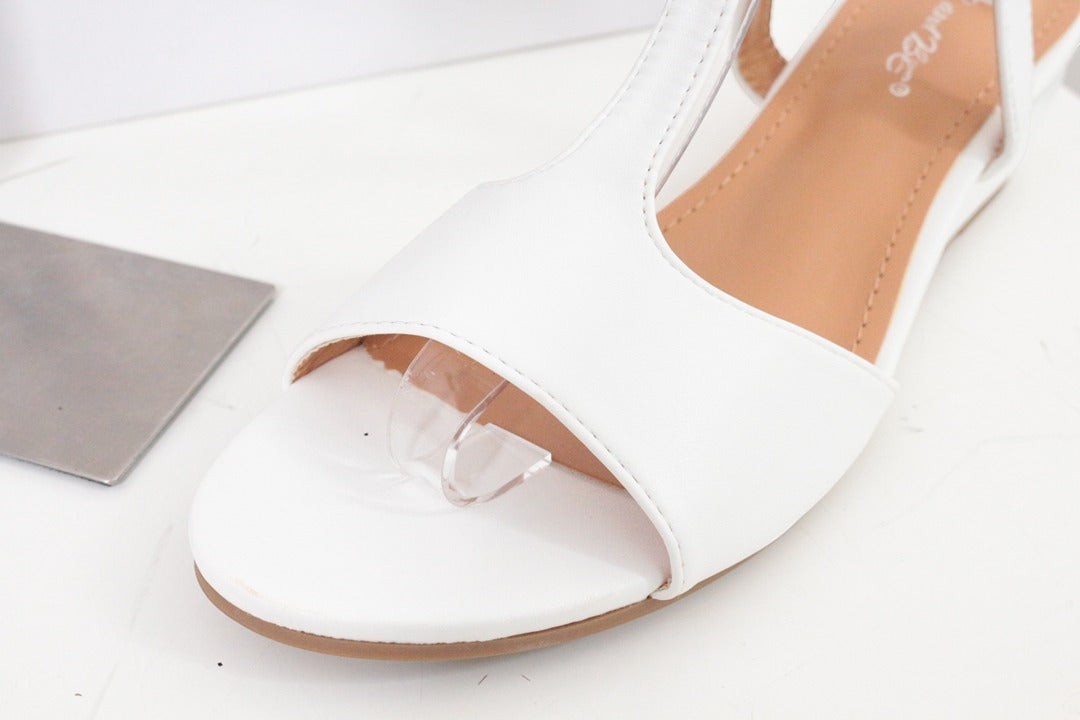 Sandales compensées blanches R and Be taille 41 | Frippin'Dealz – photo 4