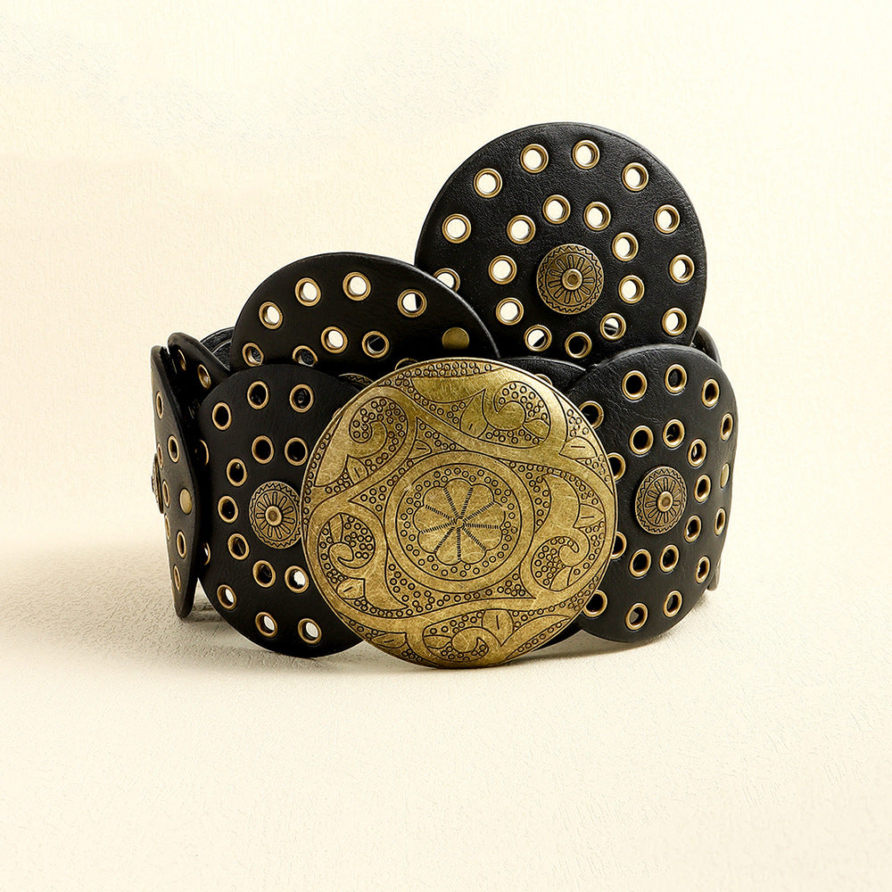 Ceinture large western en similicuir – photo 8 – Frippin'Dealz