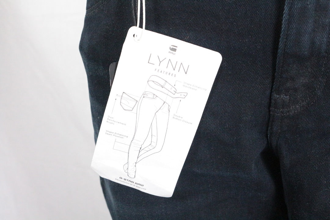 Jean G-star Raw Lynn Mid Skinny Ankle noir W34 L32 - Neuf 8