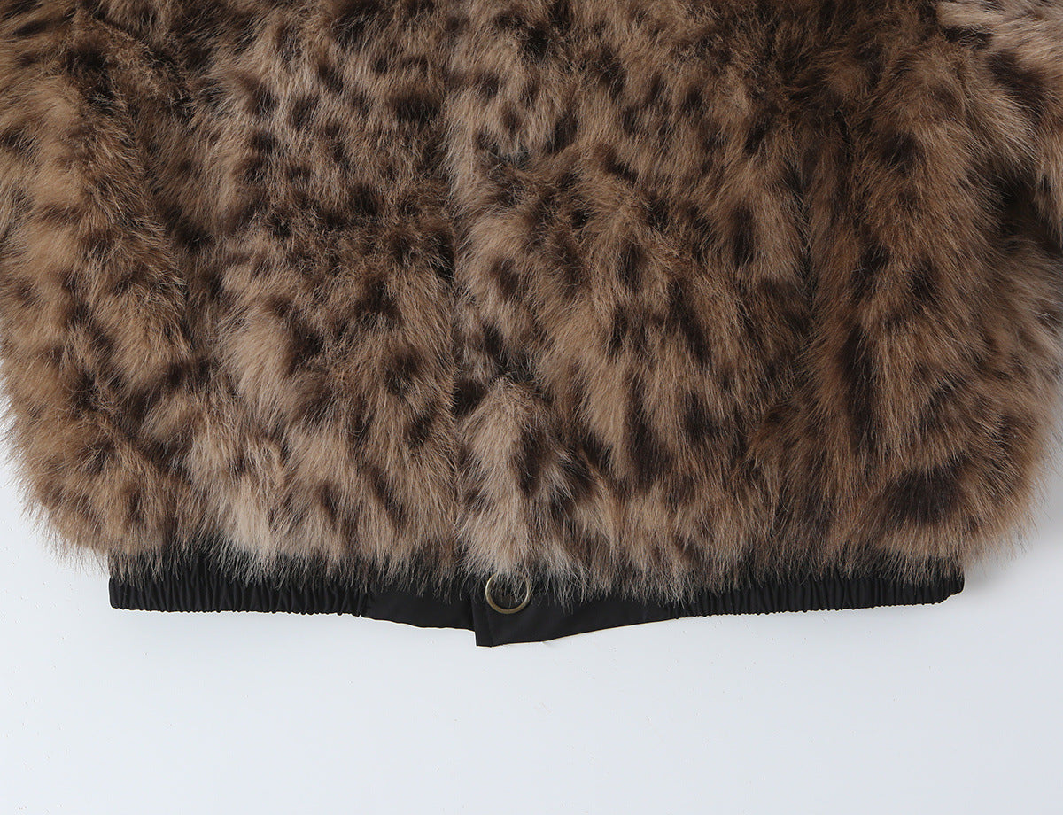 Veste fausse fourrure double face femme – photo 12 – Frippin'Dealz