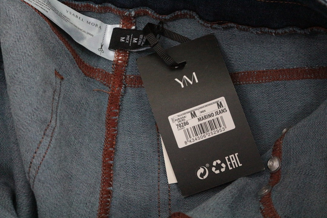 Jeggings Ysabel Mora taille haute bleu M - Neuf avec étiquette 9