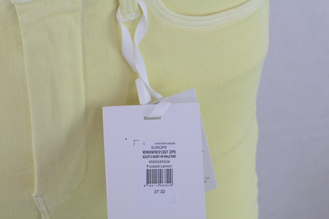 Jean skinny Tommy Hilfiger jaune taille haute 27 32 - Neuf avec étiquette 6