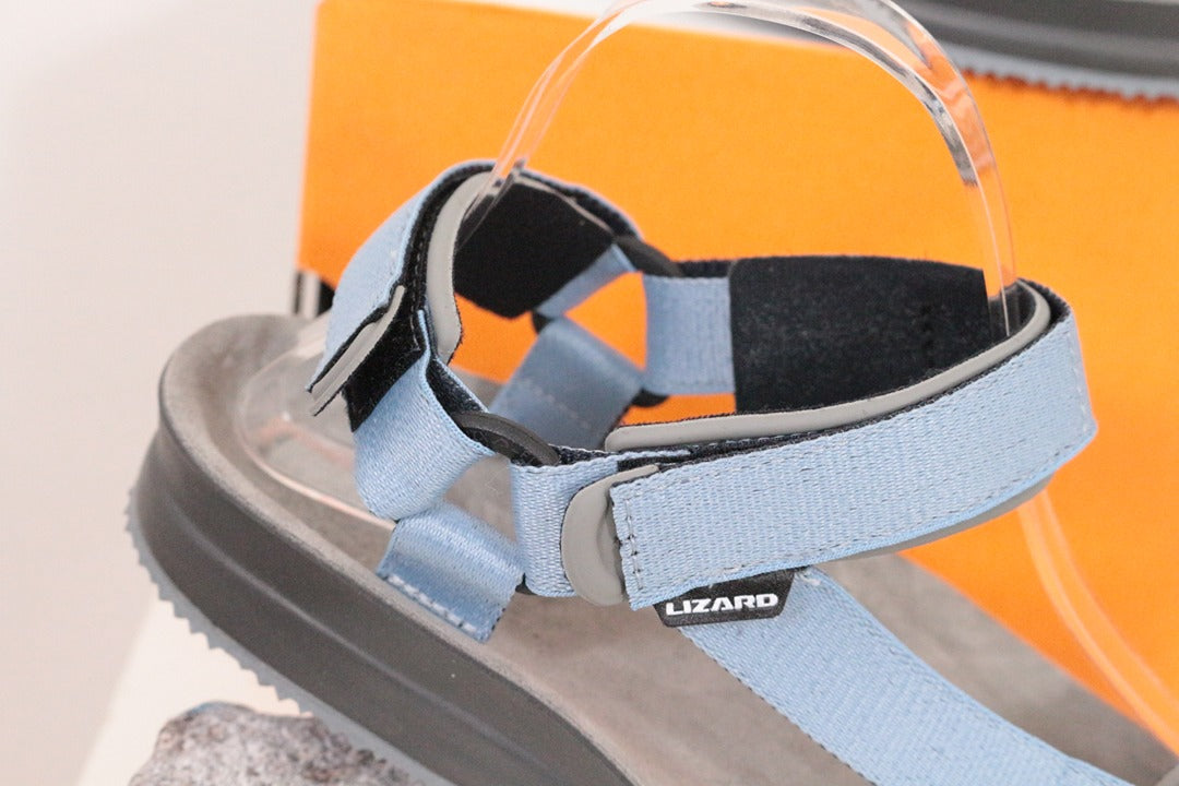 Sandales de randonnée femme Lizard Super Hike cuir bleu ciel 41 2
