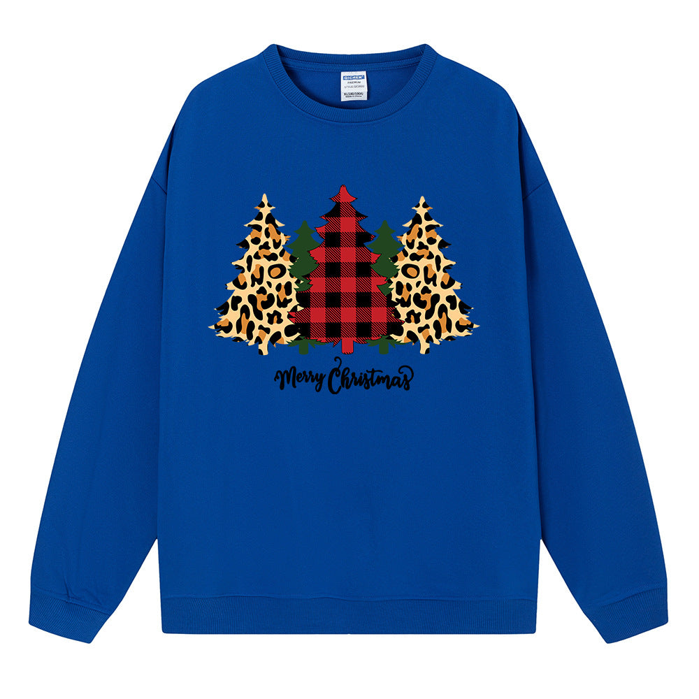 Sweat oversize sapins léopard tartan – photo 9 – Frippin'Dealz