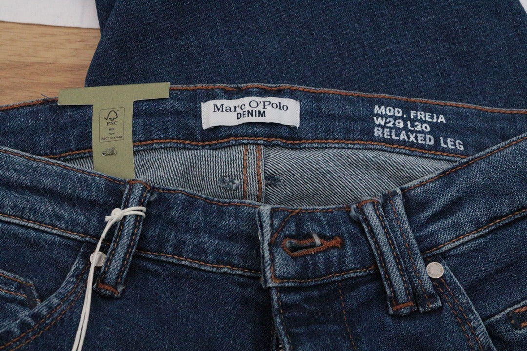 Jean Marc O'polo Denim Freja relaxed leg bleu 29 30 - Neuf avec étiquette 10