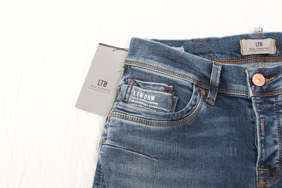 Jeans slim homme Ltb bleu denim delave 28/30 - Neuf avec etiquette 5