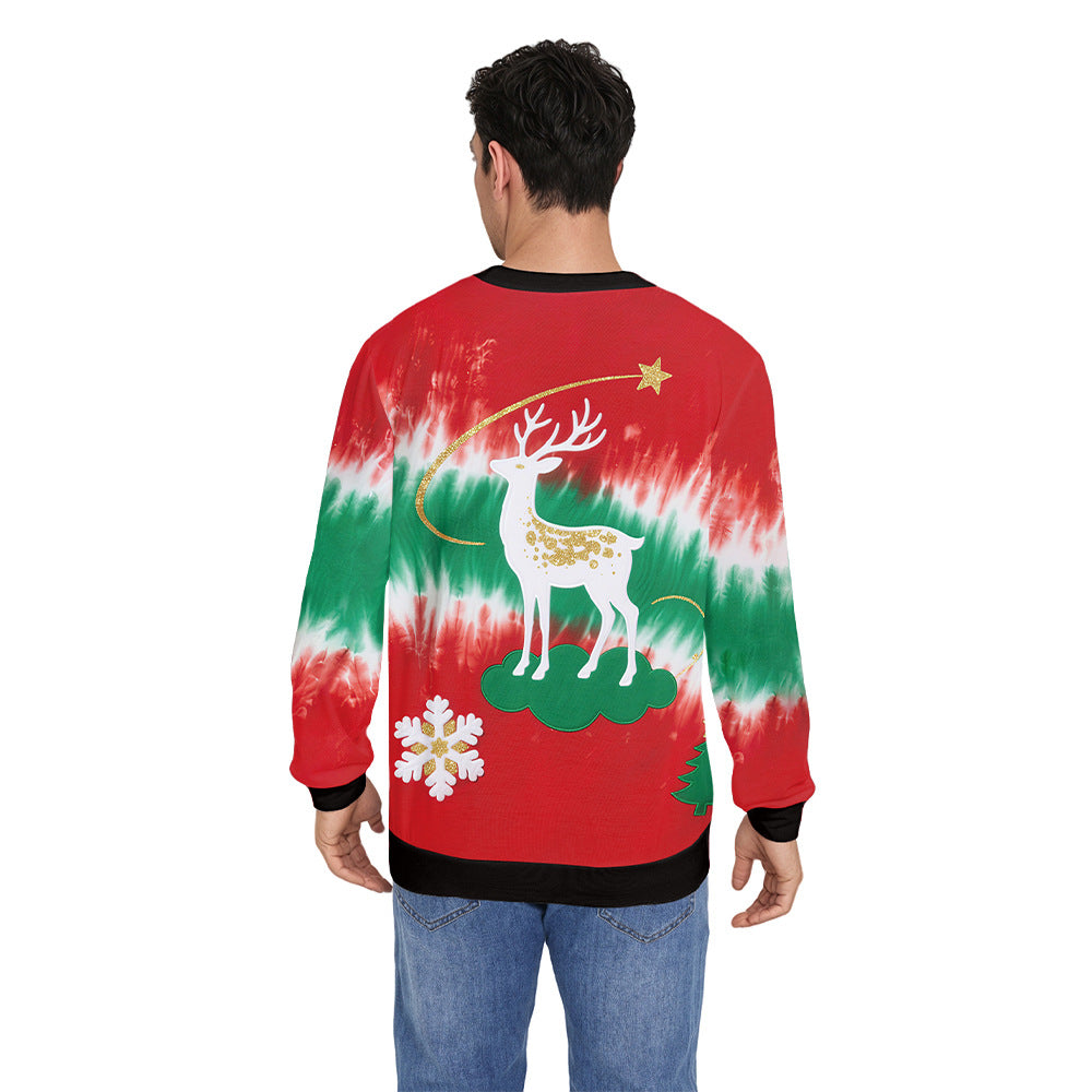 Sweat de Noël imprimé Père Noël – photo 2 – Frippin'Dealz