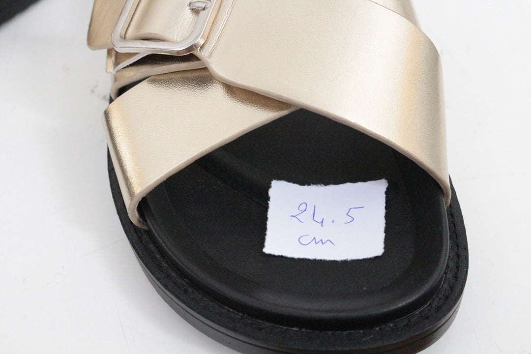 Sandales dorées Findlay femme taille 39 8
