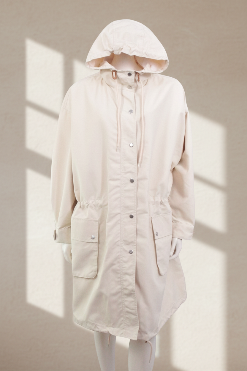 Levi’S Veste imperméable Polyester Blanc   Neuf