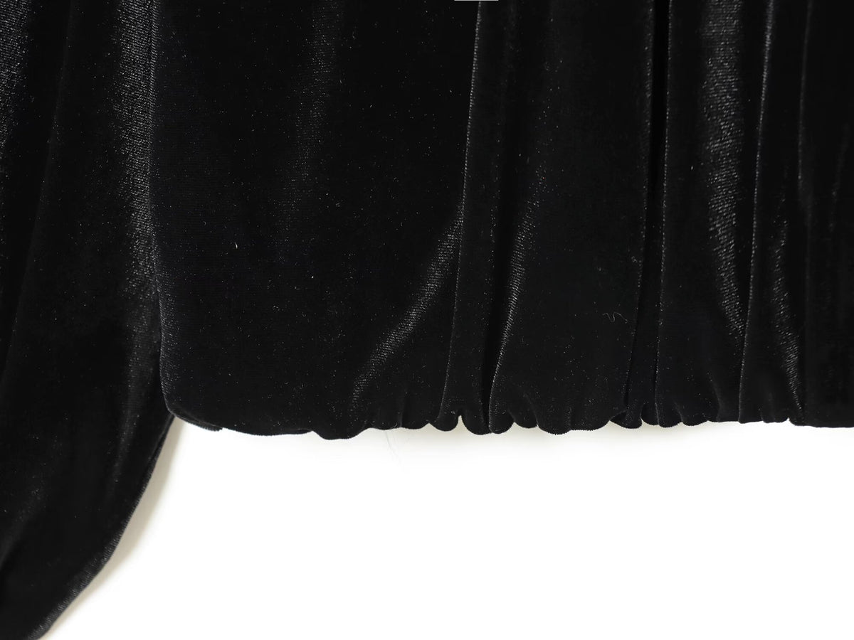 Veste courte zippée noire femme – photo 15 – Frippin'Dealz