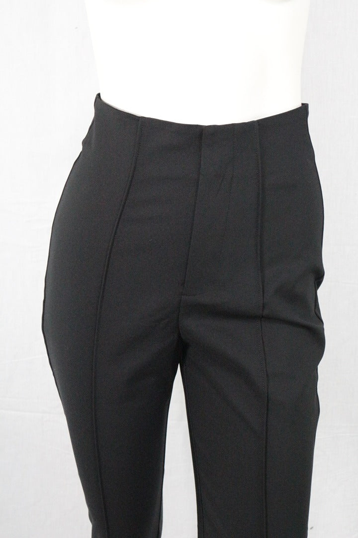 Pantalon Droit Noir Desigual Taille S Old Money 2