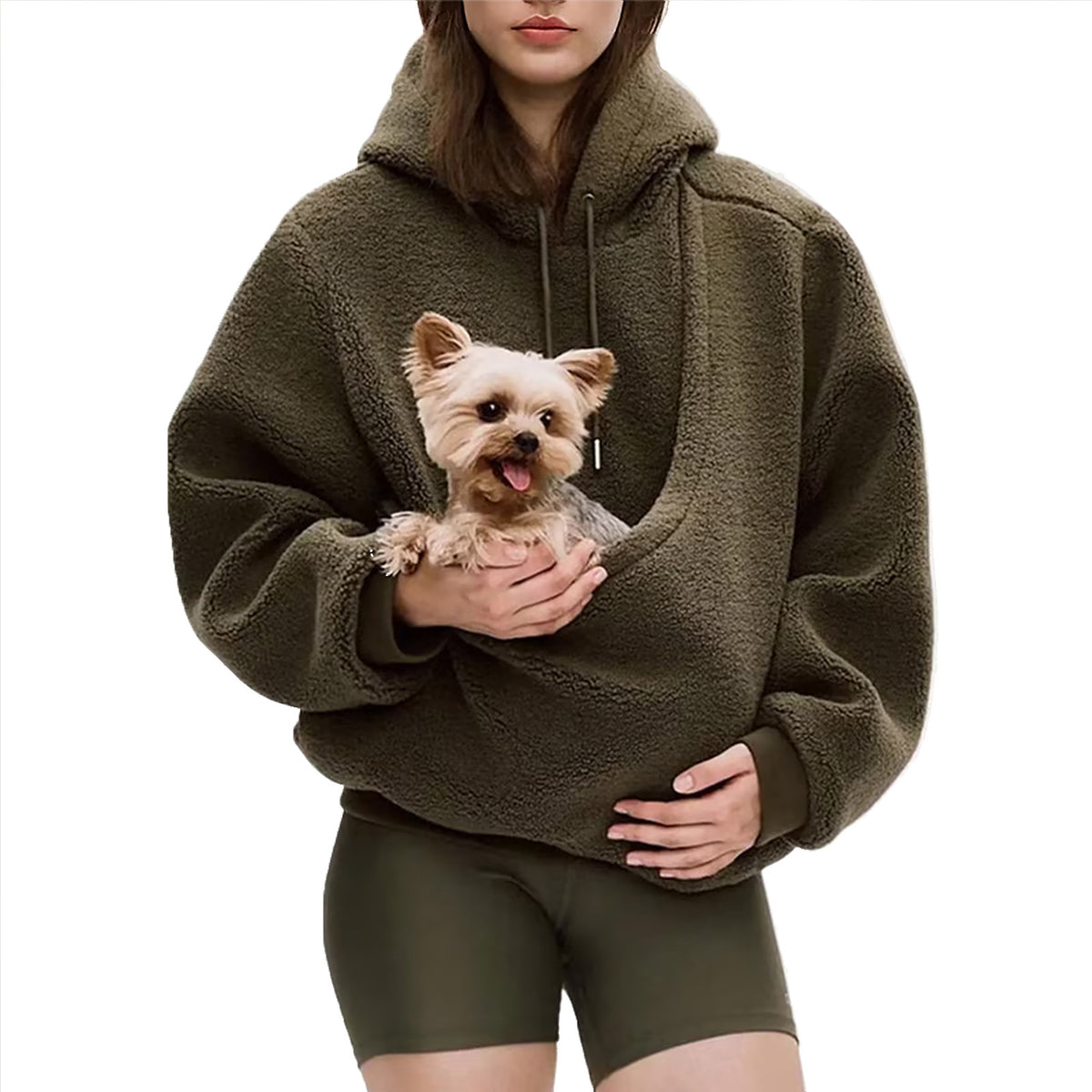 Sweat à capuche porte-animal – photo 2 – Frippin'Dealz