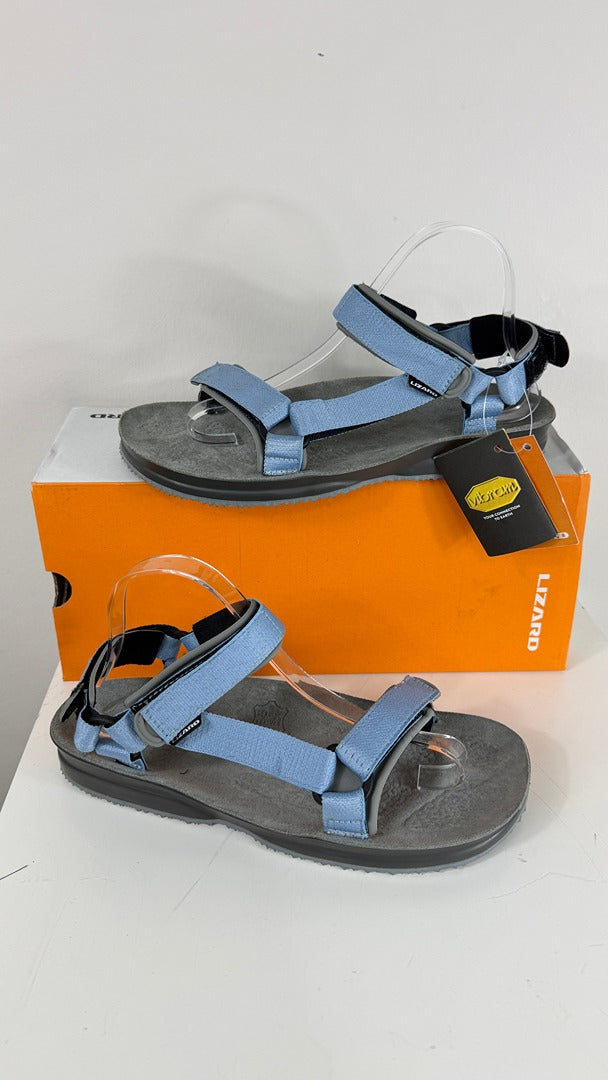Sandales Lizard Liz Super Hike cuir bleu clair 41 neuves 1