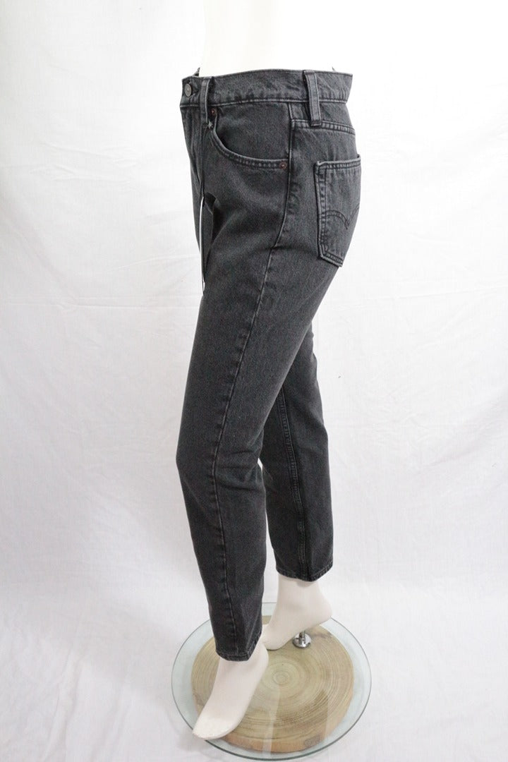Jean Levi's 511 slim noir denim taille 29 L30 neuf avec étiquette vintage 90s 6